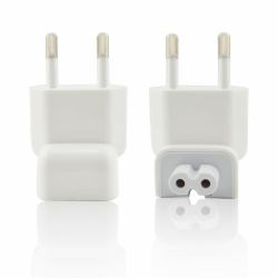 CoreParts MSPA4258 Netzstecker-Adapter Typ C [Euro-Stecker] Weiß 