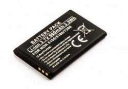 CoreParts MSPP0157 Handy-Ersatzteil Akku Schwarz 