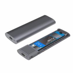 CoreParts MSUB3304 Speicherlaufwerksgehäuse HDD / SSD-Gehäuse Schwarz 