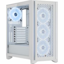 Corsair iCUE 4000D RGB Midi Tower Weiß 