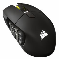 Corsair Scimitar Elite Wireless SE Maus Gaming rechts RF Wireless + Bluetooth Optisch 33000 DPI 