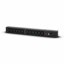 CyberPower PDU20BHVIEC12R, Rackmount 1U, Basic PDU Eingang 230V/16A [1], Ausgang IEC-320 C13 [12] 