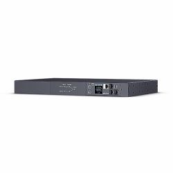 CyberPower PDU44004, Rackmount 1U, ATS PDU, Switched, ATS Eingang [2] 230V/10A IEC-320 C14, Ausgang 10A/IEC-320 C13 [12], SNMP-Netzwerkanschluss, PowerPanel Software 
