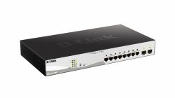 D-Link DGS-1210-10MP Netzwerk-Switch Managed L2/L3 Gigabit Ethernet [10/100/1000] Power over Ethernet [PoE] Schwarz 