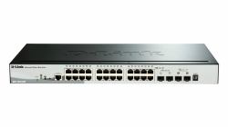D-Link DGS-1510-28P Netzwerk-Switch Managed L3 Gigabit Ethernet [10/100/1000] Power over Ethernet [PoE] Schwarz 
