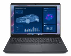 DELL Pro Max 16 MC16255 Copilot+ PC AMD Ryzen AI 7 PRO PRO 350 Mobiler Arbeitsplatz 40,6 cm [16"] Full HD+ 32 GB LPDDR5x-SDRAM 512 GB SSD NVIDIA RTX PRO 500 Blackwell Wi-Fi 7 [802.11be] Windows 11 Pro Deutsch Schwarz 