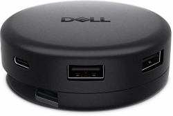 DELL DA326 Kabelgebunden USB 3.2 Gen 1 [3.1 Gen 1] Type-C Schwarz 