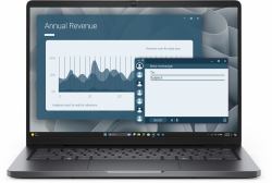 DELL Pro 14 PC14255 AMD Ryzen™ 5 PRO PRO 230 Laptop 35,6 cm [14"] Full HD+ 16 GB DDR5-SDRAM 512 GB SSD Wi-Fi 6E [802.11ax] Windows 11 Pro UK Englisch Schwarz  - UK version