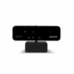 DICOTA D31892 Webcam 1902 x 1080 Pixel USB Schwarz 