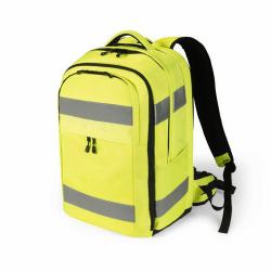 DICOTA Hi-Vis - Rucksack - 32 - 38 Liter - Thermoplastisches Polyurethan [TPU], 600D RPET - Gelb