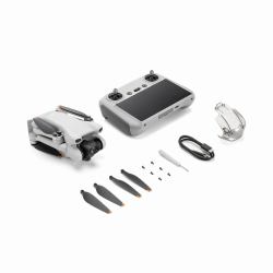 DJI Mini 3 [RC] 4 Rotoren Mini-Drohne 48 MP 3840 x 2160 Pixel 2453 mAh Grau, Weiß 