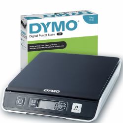 DYMO M5 Paketwaage | bis zu 5 kg | USB Briefwaage mit LCD-Bildschirm | 20 cm x 20 cm 