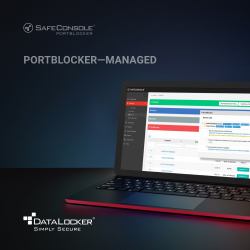 DataLocker SafeConsole PortBlocker Managed USB DLP 1 Year Sicherheitsmanagement Kommerziell 1 Lizenz[en] 1 Jahr[e] 