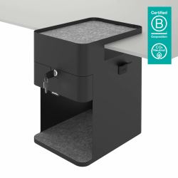 Dataflex Bento 500 Schubladenordnungssystem Stahl Schwarz 