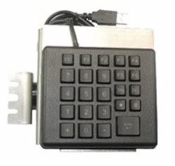 Datalogic 94ACC0158 Numerische Tastatur PC / Server USB Schwarz, Silber 