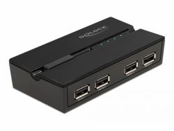 DeLOCK USB 2.0 Switch für 4 PC an 4 Geräte 
