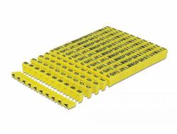 DeLOCK 18303 Kabelklammer Gelb 260 Stück[e] 