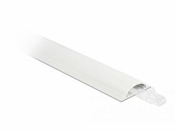 DeLOCK Kabelkanal selbstklebend 30 x 8 mm - Länge 1 m weiß 