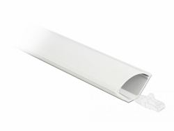 DeLOCK Eckkanal selbstklebend 43 x 23 mm - Länge 1 m weiß 