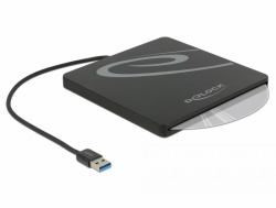 DeLOCK 42604 ODD-Gehäuse 13,3 cm [5.25"] SATA III Schwarz 