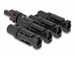 DeLOCK 60027 Kabeladapter 1 x DL4 4 x DL4 Schwarz 