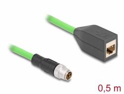 DeLOCK 60572 Netzwerkkabel Grün 0,5 m SF/UTP [S-FTP] 