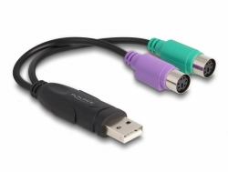 DeLOCK USB zu PS/2 Adapter 