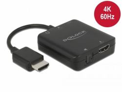 DeLOCK HDMI Audio Extractor 4K 60 Hz kompakt 