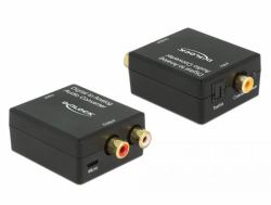 DeLOCK 63477 Audio-Konverter Schwarz 
