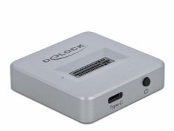 DeLOCK M.2 Dockingstation für M.2 NVMe PCIe SSD mit USB Type-C Buchse 