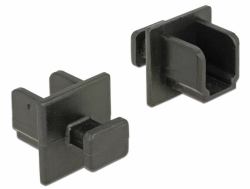 DeLOCK 64010 Steckdosensicherung Schwarz 10 Stück[e] 