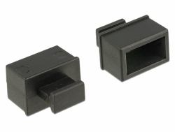 DeLOCK 64021 Steckdosensicherung Schwarz 10 Stück[e] 