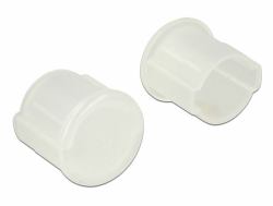 DeLOCK 64022 Steckdosensicherung BNC Transparent 10 Stück[e] 