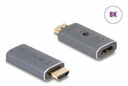 DeLOCK 64324 Kabeladapter HDMI Anthrazit 