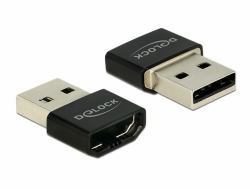 DeLOCK HDMI/USB-A USB-Grafikadapter Schwarz, Silber 