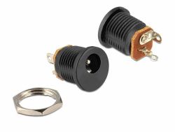 DeLOCK 65690 Elektrischer Netzstecker Schwarz 