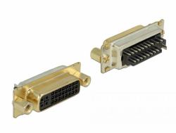 DeLOCK 65884 Drahtverbinder DVI 24+5 Schwarz, Gold 