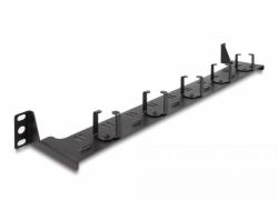 DeLOCK 19″ LWL Rangierpanel 1 HE schwarz 