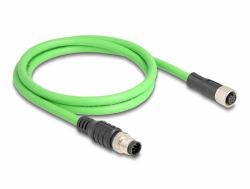 DeLOCK 80401 Netzwerkkabel Grün 1 m SF/UTP [S-FTP] 
