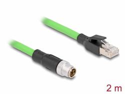 DeLOCK 80442 Netzwerkkabel Grün 2 m SF/UTP [S-FTP] 