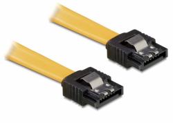 DeLOCK 0.3m SATA Cable SATA-Kabel 0,3 m Gelb 