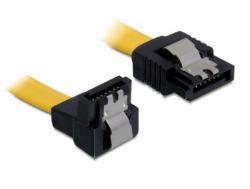DeLOCK 0.5m SATA M/M SATA-Kabel 0,5 m Gelb 