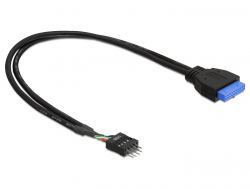DeLOCK 83095 SCSI-Kabel Schwarz Intern 0,3 m 
