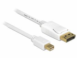 DeLOCK 83481 DisplayPort-Kabel 1 m Mini DisplayPort Weiß 