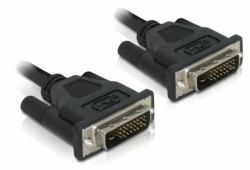 DeLOCK DVI 24+1 Cable 0.5m male/male DVI-Kabel 0,5 m DVI-D Schwarz 