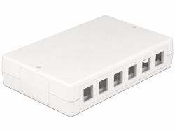 DeLOCK 86172 Elektrische Anschlussbox Edelstahl 