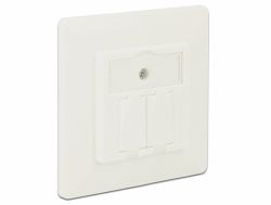 DeLOCK 86219 Steckdose RJ-45 Weiß 
