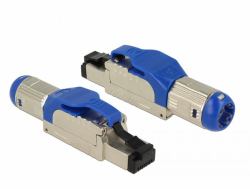DeLOCK 86487 Drahtverbinder RJ-45 Blau, Silber 