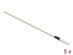 DeLOCK LWL Reinigungsstäbchen für Steckverbinder mit 2,50 mm Hülse 5 Stück 