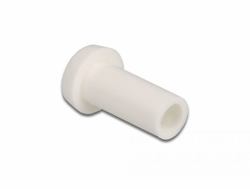 DeLOCK LWL Staubschutzkappe für Steckverbinder mit 2,50 mm Hülse 10 Stück weiß 